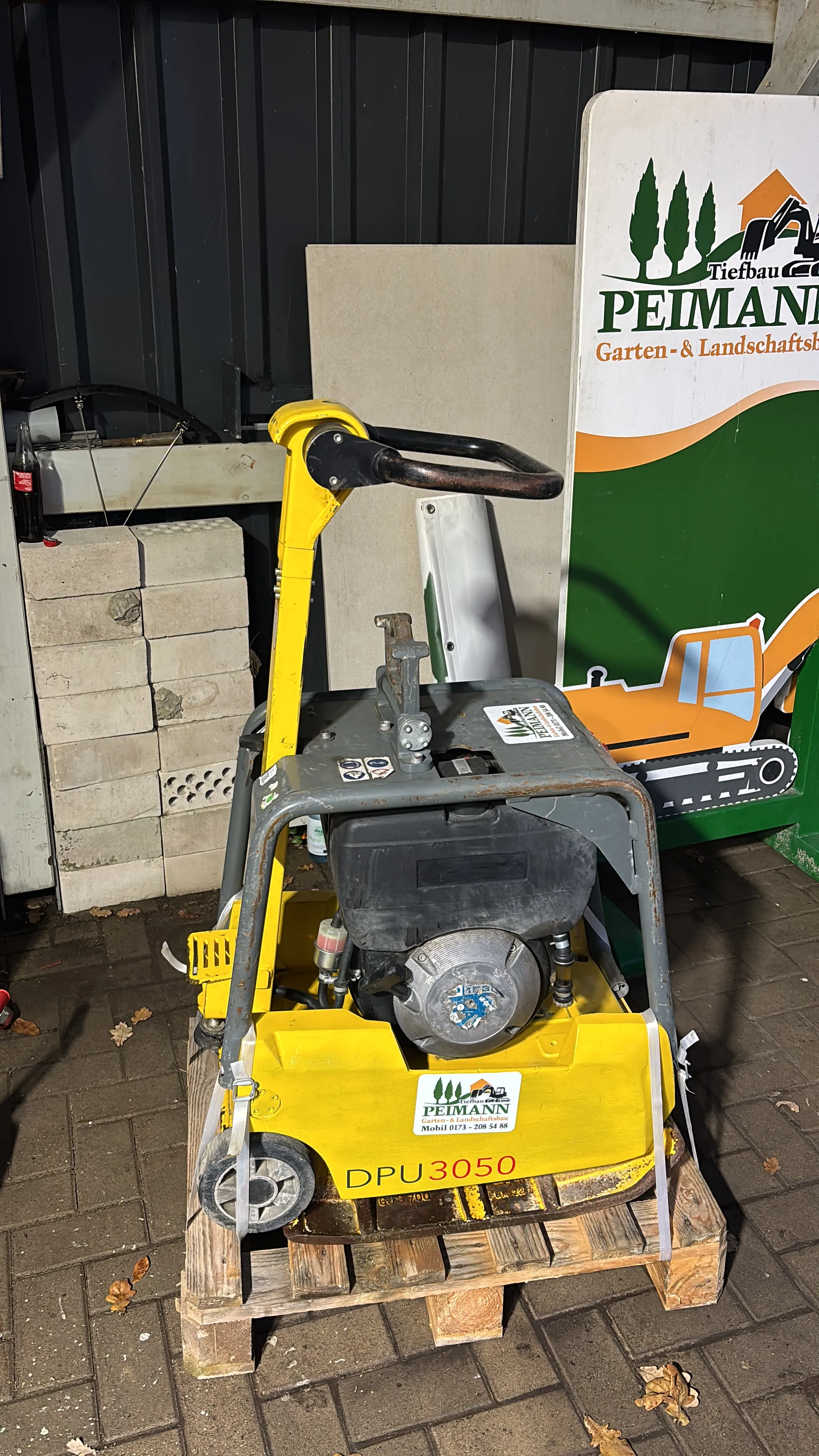 Rüttelplatte Wacker Neuson DPU 3050H Ansicht 3